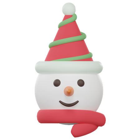 Boneco de neve  3D Icon