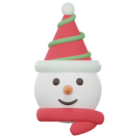 Boneco de neve  3D Icon