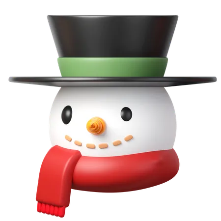 Boneco de neve  3D Icon