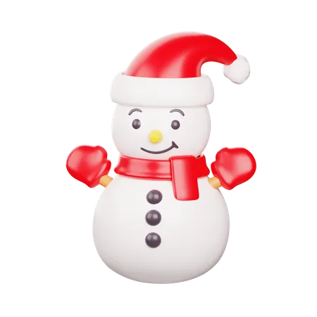 Boneco de neve  3D Icon