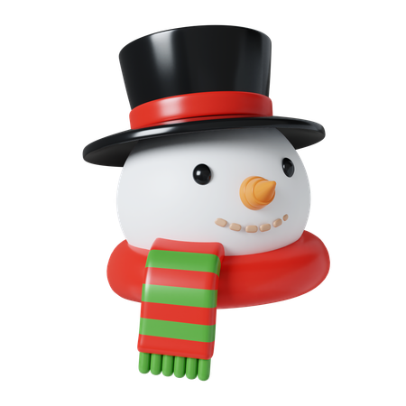 Boneco de neve  3D Icon