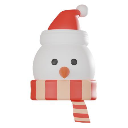 Boneco de neve  3D Icon