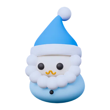 Boneco de neve  3D Icon