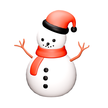 Boneco de neve 2  3D Icon