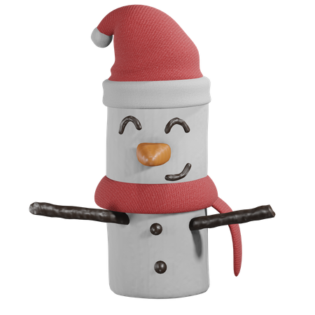 Boneco de neve  3D Icon