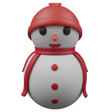 Boneco de neve  3D Icon