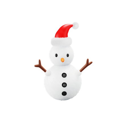 Boneco de neve  3D Icon