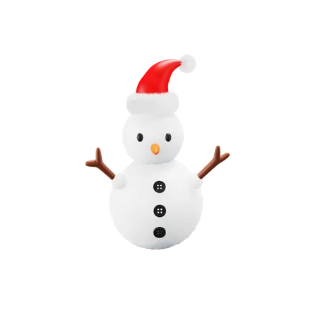 Boneco de neve  3D Icon