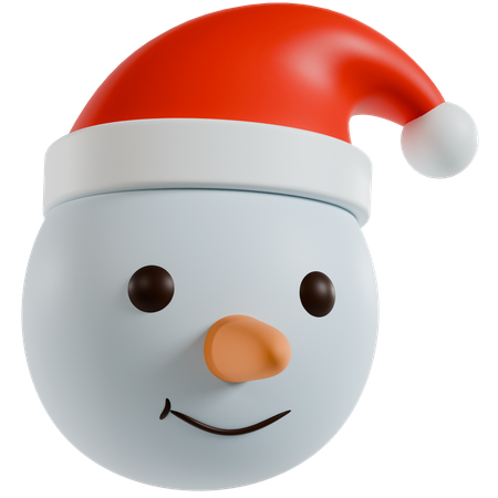 Boneco de neve natal  3D Icon