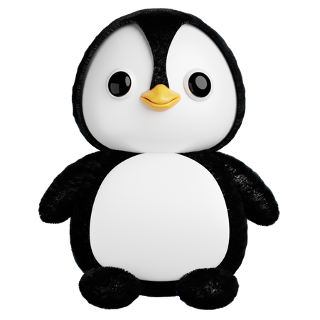 Boneco pinguim animal fofo  3D Icon