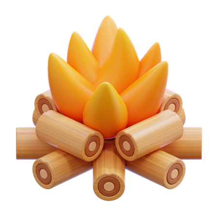 BONFIRE  3D Icon