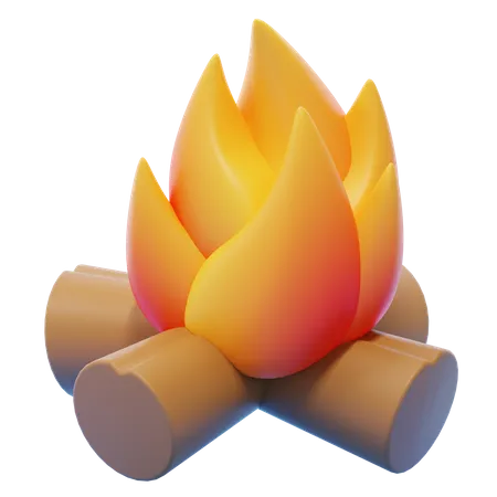 BONFIRE 3D Icon