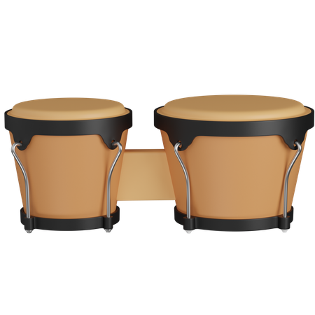 Bongo Drum  3D Icon