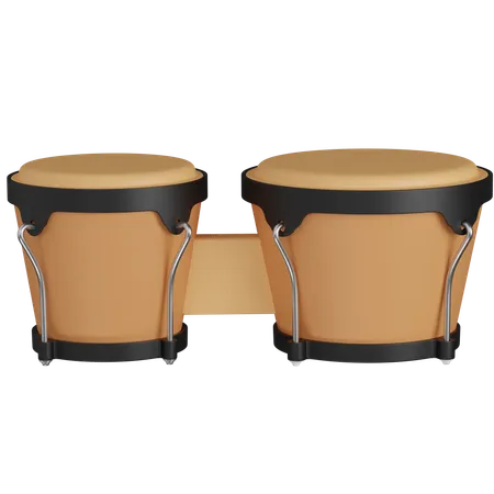 Bongo Drum  3D Icon
