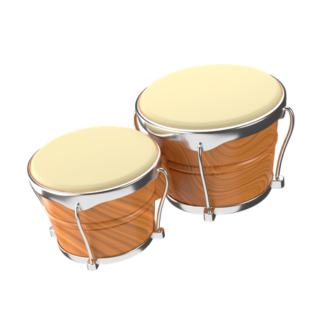 Bongo Drum  3D Icon