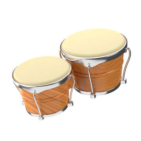 Bongo Drum  3D Icon