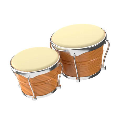 Bongo Drum  3D Icon