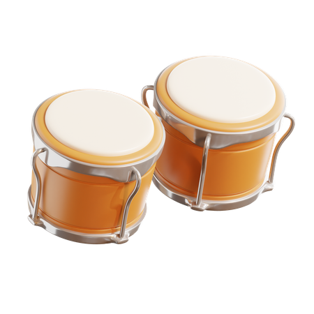 Bongo Drum  3D Icon