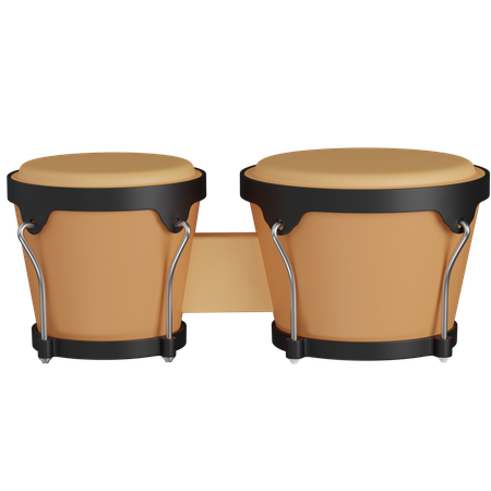 Bongo Drum  3D Icon