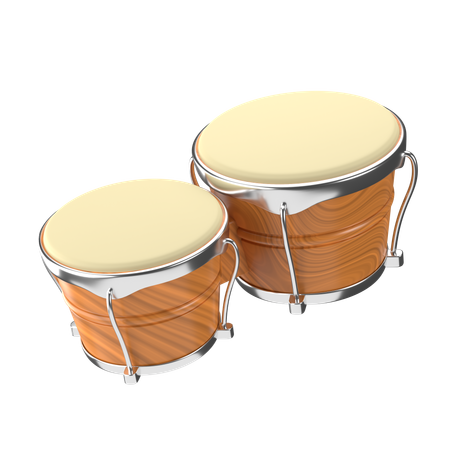 Bongo drum  3D Icon