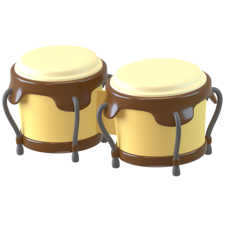 Bongo Drum  3D Icon
