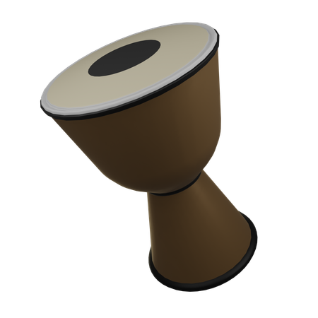 Tambor bongó  3D Icon