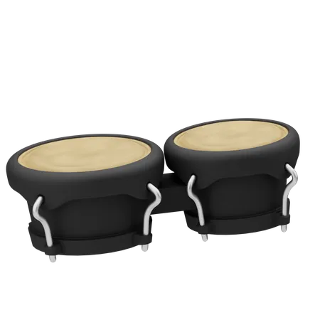 Bongos  3D Icon