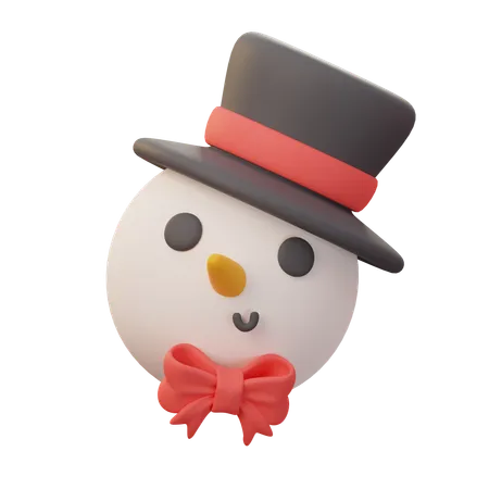 Bonhomme de neige  3D Icon