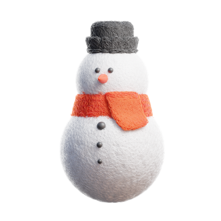 Bonhomme de neige  3D Icon