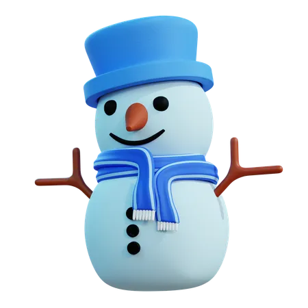 Bonhomme de neige  3D Icon