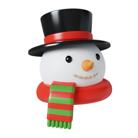 Bonhomme de neige  3D Icon