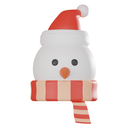 Bonhomme de neige  3D Icon