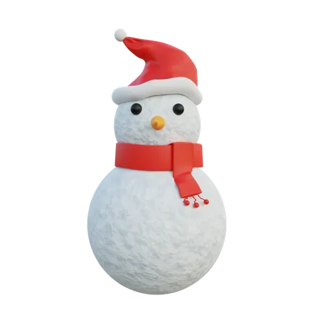 Bonhomme de neige  3D Icon