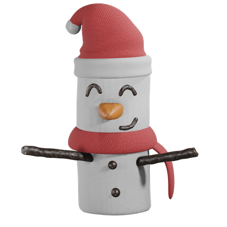 Bonhomme de neige  3D Icon