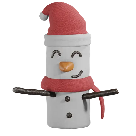 Bonhomme de neige  3D Icon