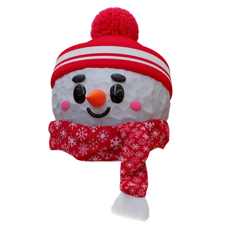 Bonhomme de neige  3D Icon