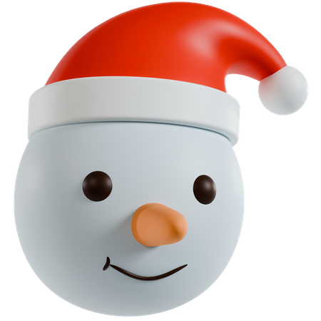 Bonhomme de neige noël  3D Icon