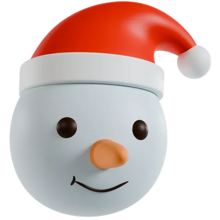 Bonhomme de neige noël  3D Icon