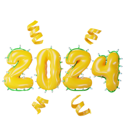 Bonne année  3D Icon