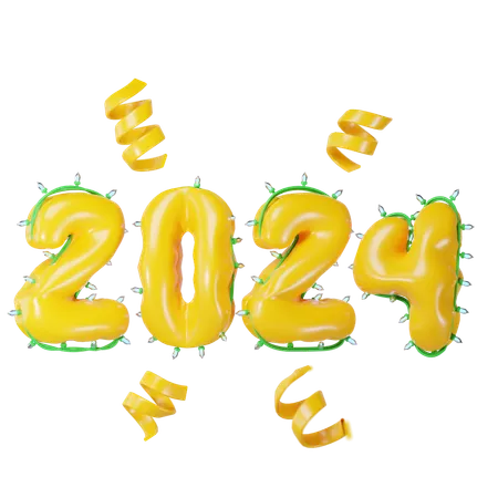 Bonne année  3D Icon