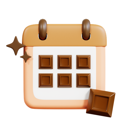 Bonne journée du chocolat  3D Icon