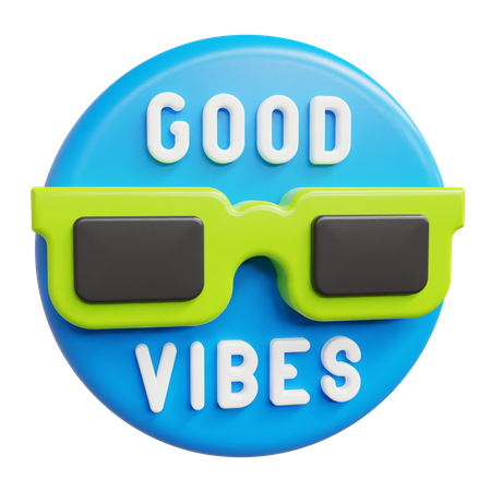 Ondes positives  3D Icon