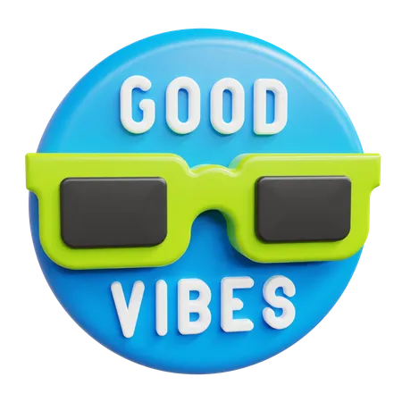 Ondes positives  3D Icon