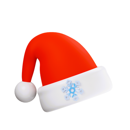 Chapeau de père Noël  3D Icon