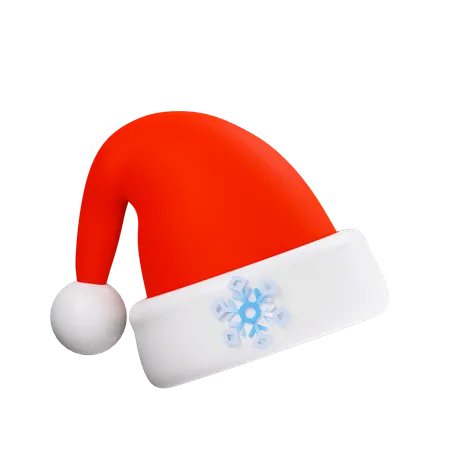 Chapeau de père Noël  3D Icon