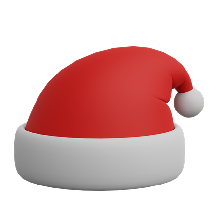 Chapeau de père Noël  3D Icon