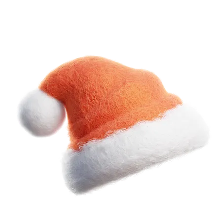 Chapeau de père Noël  3D Icon