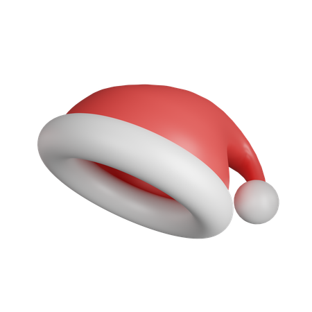 Chapeau de père Noël  3D Icon