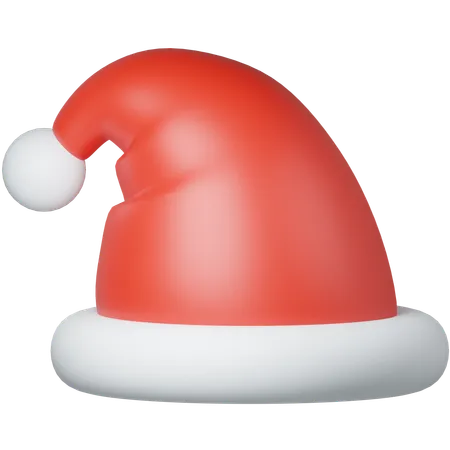 Chapeau de père Noël  3D Icon