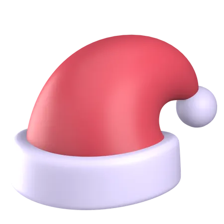 Chapeau de père Noël  3D Illustration